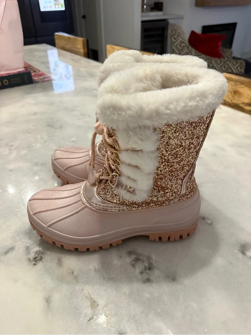 Girl’s London Fog Snow Boots - Used Once